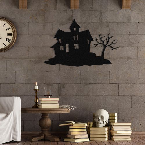 Halloween 9 Black Decorative Metal Wall Accessory slika 3