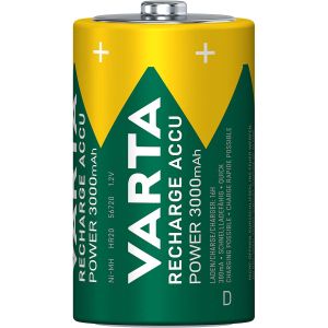 VARTA-56720B Tip D HR20 1,2V 3000mAh, Punjiva NiMH baterija PAK2