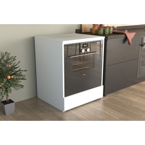 Gefen - White White Oven Cabinet