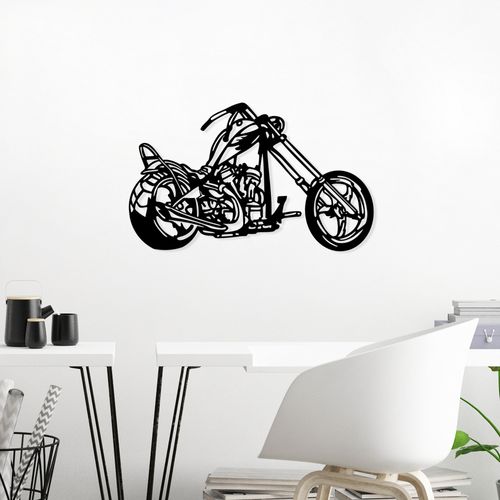 Wallity Metalna zidna dekoracija, Motorcycle slika 1