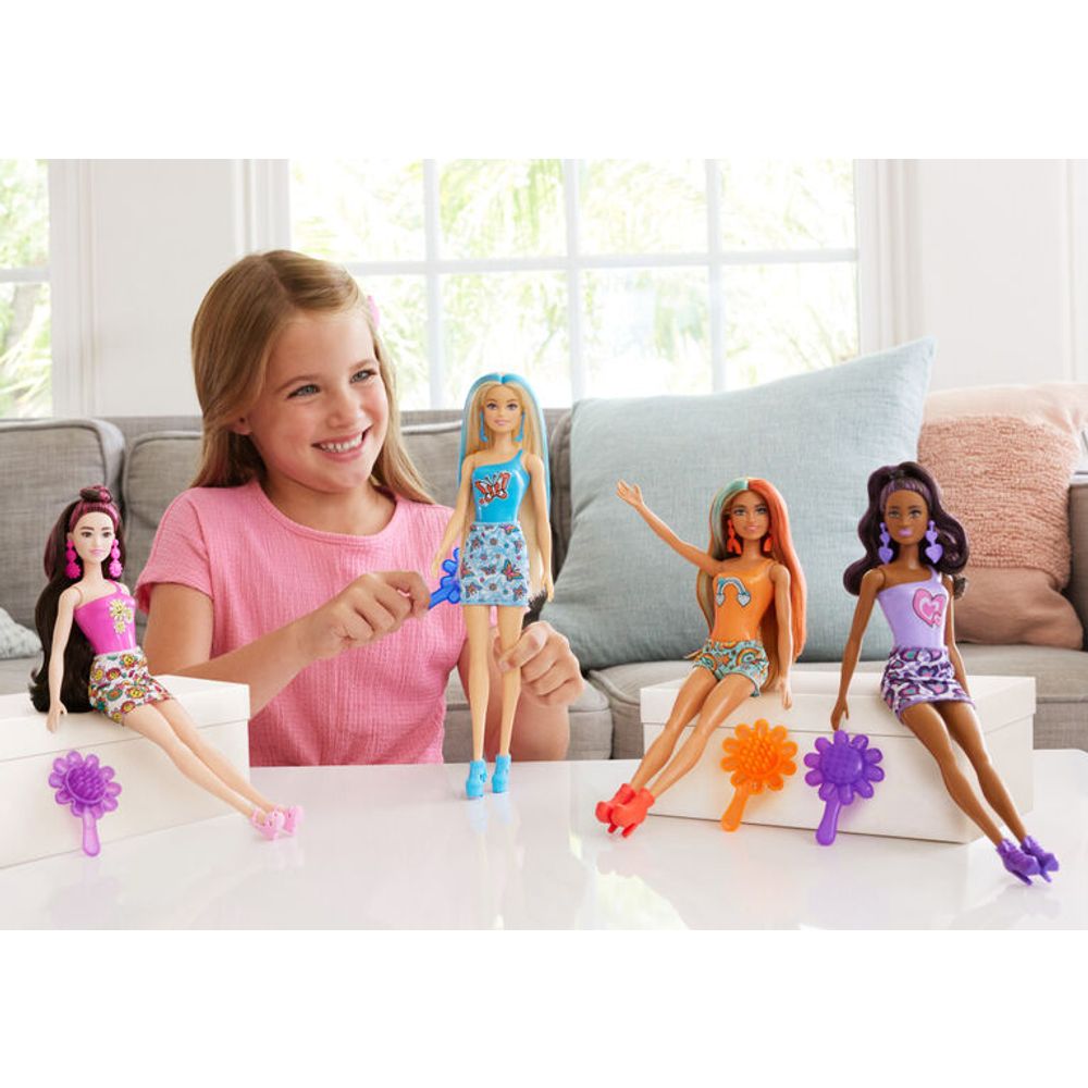 Barbie Lutka Color Reveal - Zapanjujuća duga slika 5