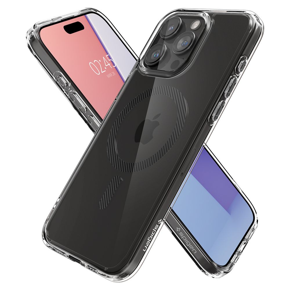 Spigen Ultra Hybrid MagSafe, carbon fiber - iPhone 15 Pro Max slika 8