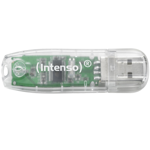 (Intenso) USB Flash drive 32GB Hi-Speed USB 2.0,Rainbow Line,TRANSP. - USB2.0-32GB/Rainbow slika 3