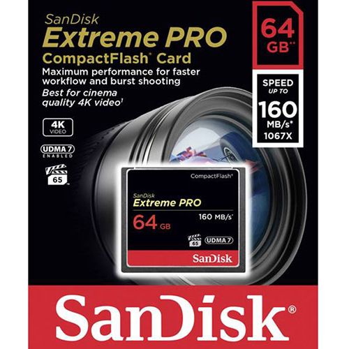 Memorijska kartica SANDISK 64 GB Extreme Pro - SDCFXPS-064G-X46 slika 2