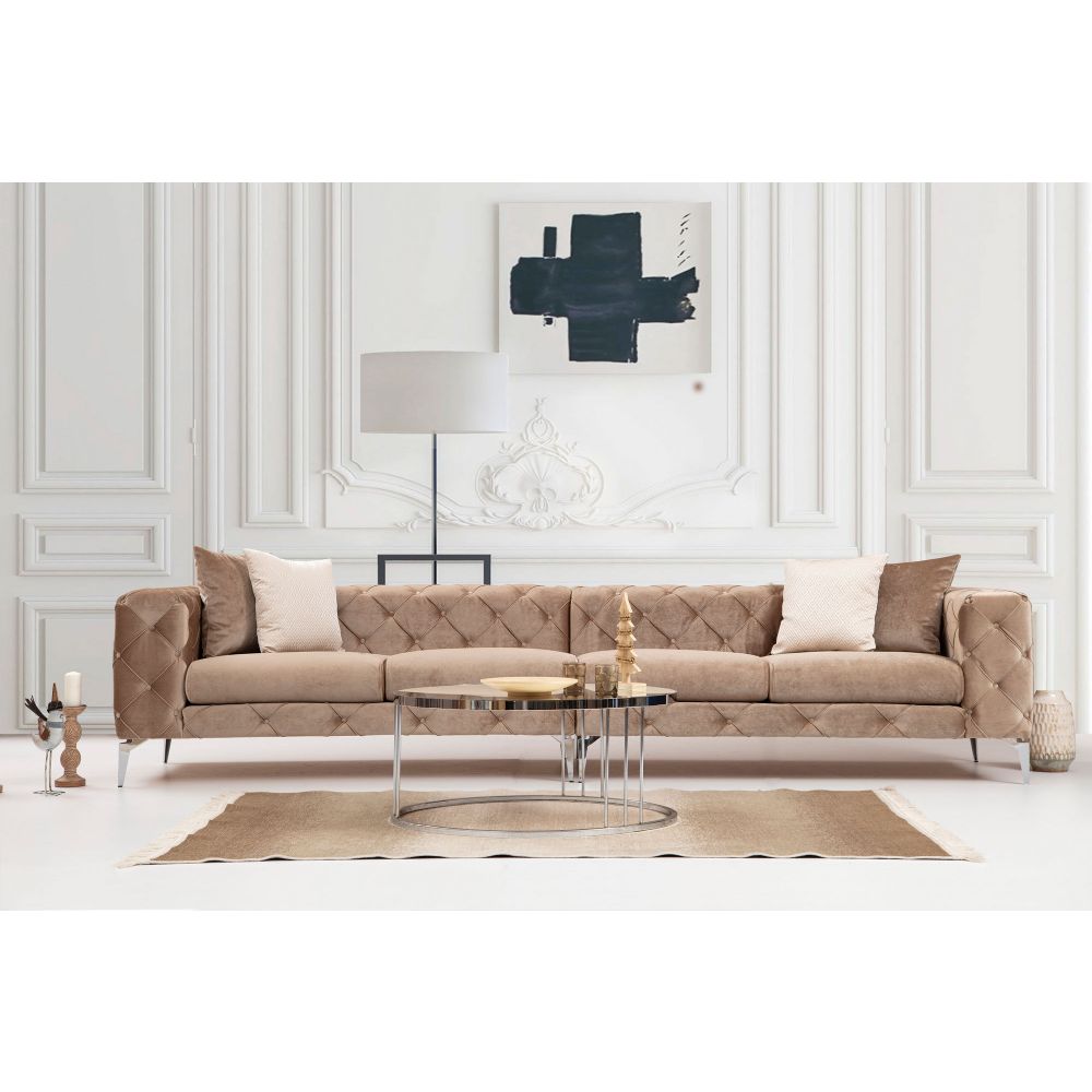 Como - Tamni Krem Sofa za Četiri Osobe slika 1