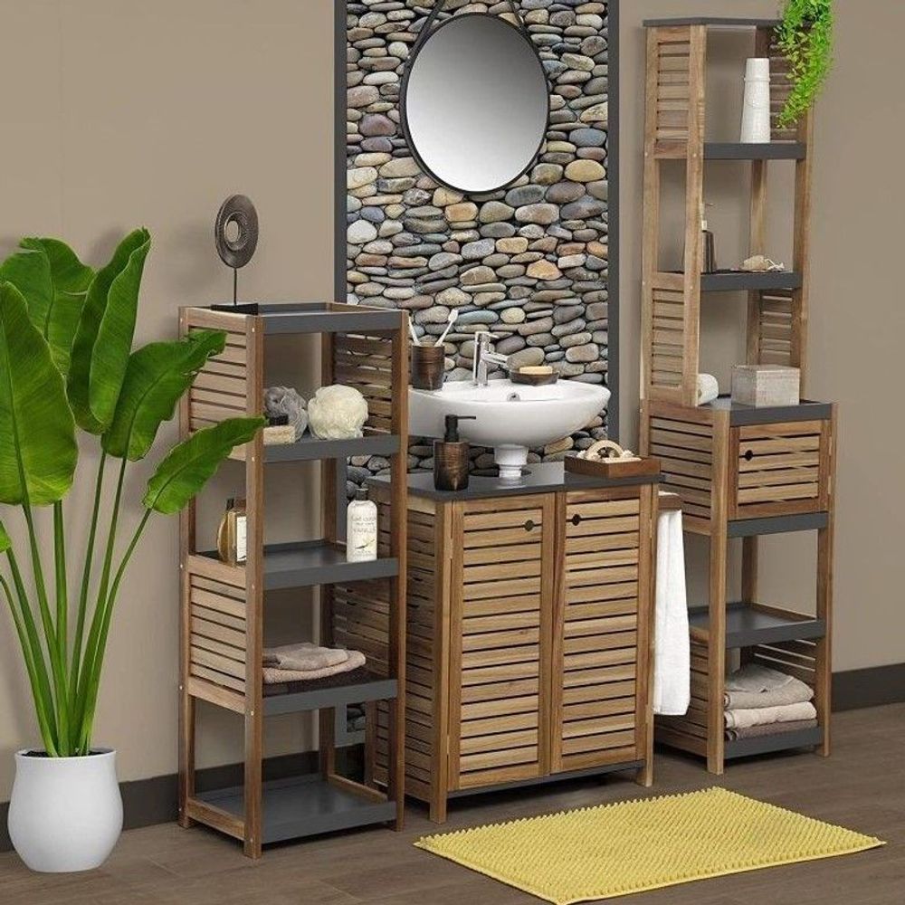 TENDANCE Kupatilski ormarić Acacia 109x37x30cm MDF slika 2
