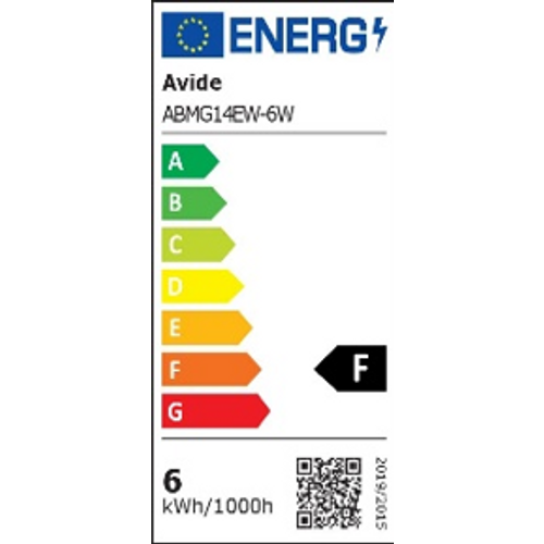 Avide LED mini sijalica E14 550lm G45 2K 6W slika 4