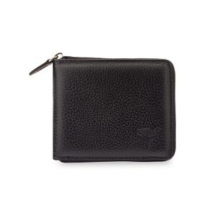 Carole - Black Black Unisex Wallet