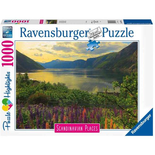 Ravensburger Puzzle Fjord u Norveškoj 1000kom slika 1