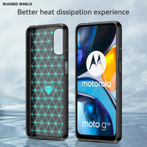 Techsuit Carbon Silicone maska za Motorola Moto G22 slika 2