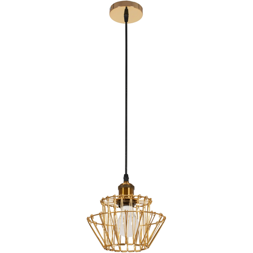 TOOLIGHT Viseća stropna svjetiljka APP942-1CP Set zlatna 36 cm slika 3