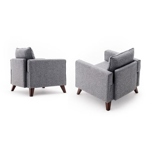 Atelier Del Sofa Fotelja BELLA siva, Bella Armchair - Gey slika 7