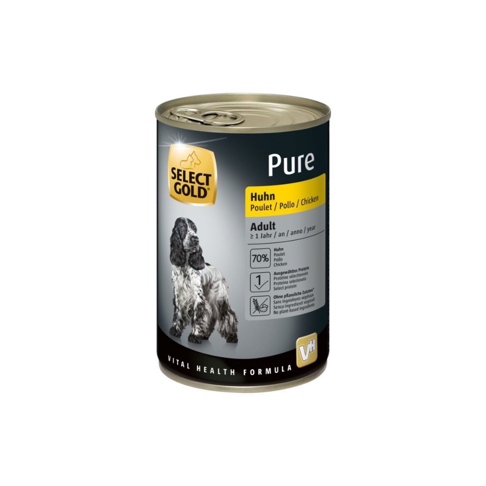 Select Gold Pure Adult piletina 400 g slika 1