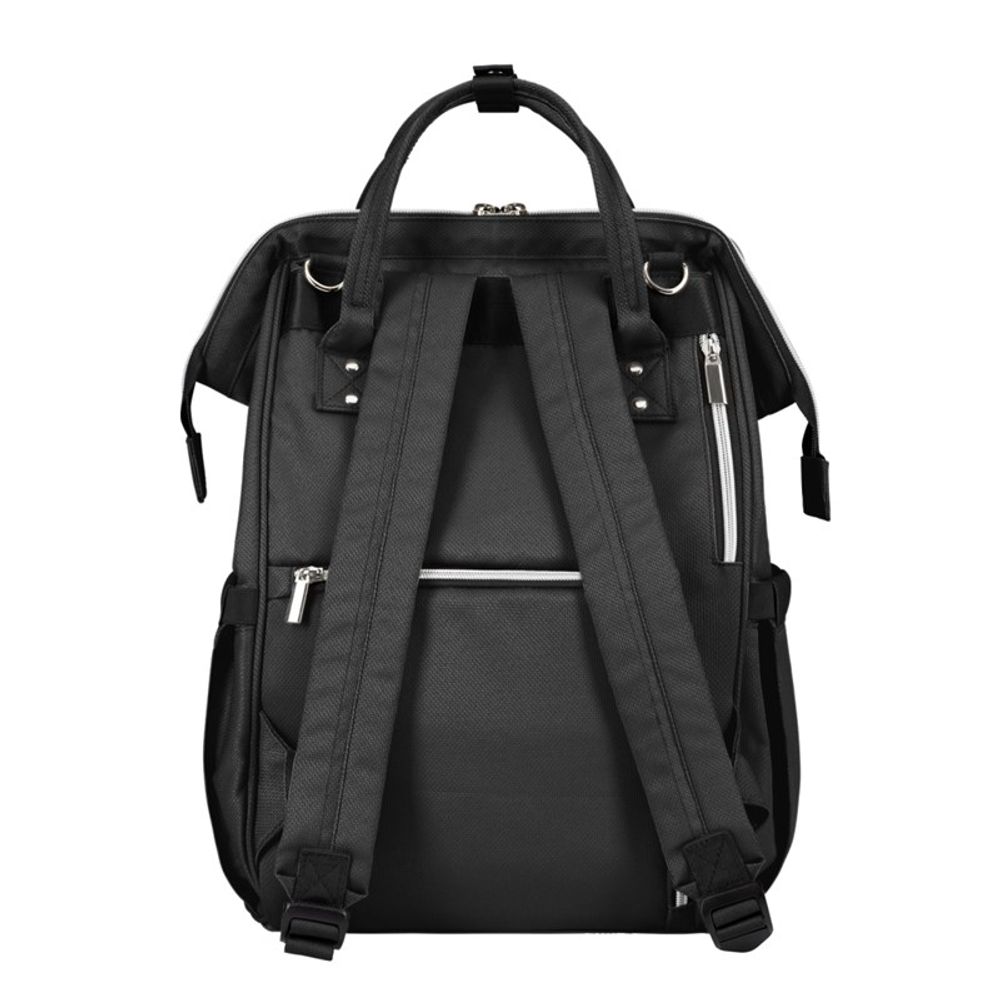 Kikka Boo Torba/Ruksak Siena, Black&Silver slika 2