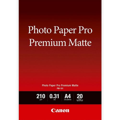 Canon Photo Paper Premium Matte PM101 - A4 - 20L slika 1