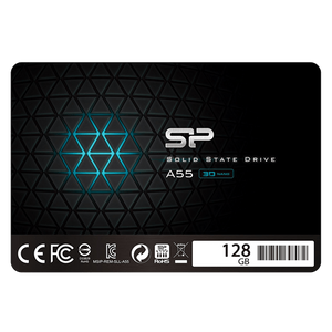 Silicon Power SP128GBSS3A55S25 2.5" 128GB SSD, SATA III, A55, TLC, Read up to 460MB/s, Write up to 360MB/s