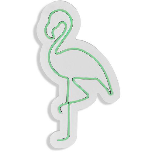 Wallity Ukrasna plastična LED rasvjeta, Flamingo - Green slika 16