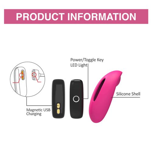 Klitorisni vibrator Magic Motion - Candy Smart Wearable Vibe slika 6