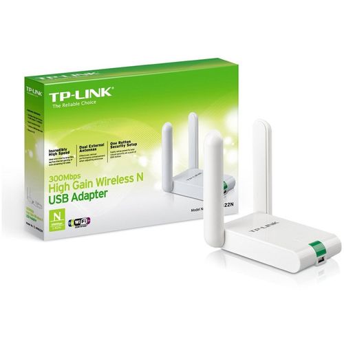 TP-LINK bežični adapter TL-WN822N Wi-Fi N300 300Mbps 2 eksterne antene slika 1