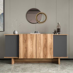 Diana - Anthracite, Walnut Anthracite Konsola