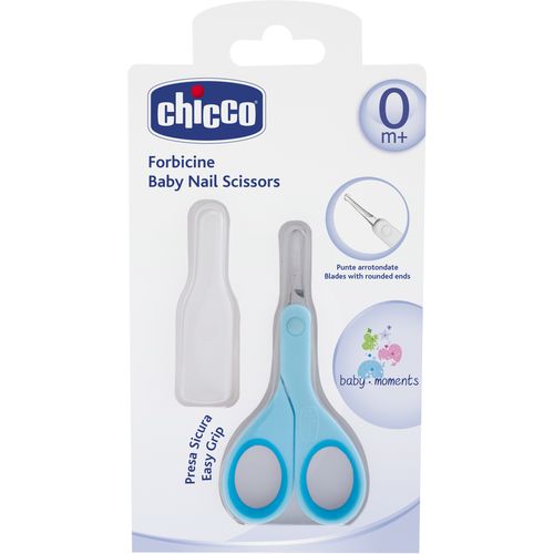 CHICCO škarice s poklopcem blue 0591220 slika 2