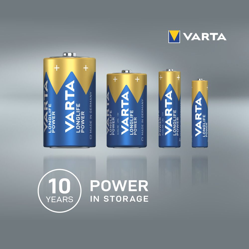 Varta Longlife Power Baterija LR03, AAA, 1,5V 40 kom slika 4