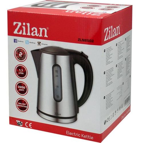 Zilan Kuhalo za vodu, zapremina 1,7 l, 1850-2200 W, INOX - ZLN8502 slika 3