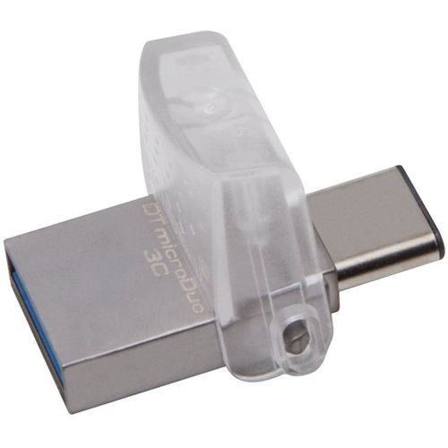 Kingston 128GB DT microDuo 3C, USB 3.0/3.1 + Type-C flash drive EAN: 740617262551 slika 1