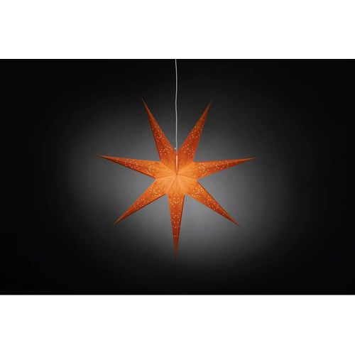 Konstsmide 2982-185 božićna zvijezda  N/A žarulja, LED narančasta  vezena, s izrezanim motivima, s prekidačem Konstsmide 2982-185 božićna zvijezda   žarulja, LED narančasta  vezena, s izrezanim motivima, s prekidačem slika 1