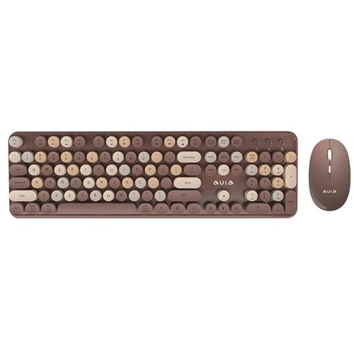 Tastatura i mis Aula AC306 Brown combo, 2.4G slika 1
