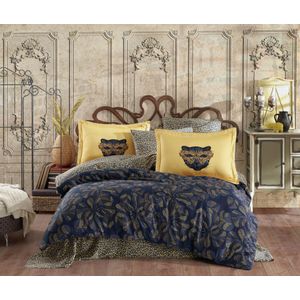 L'essential Maison Caprice - Yellow Yellow
Dark Blue Exclusive Satin Double Quilt Cover Set