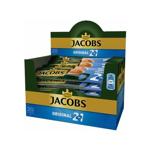 Jacobs instant kafa 2in1  20x14g  kutija slika 2