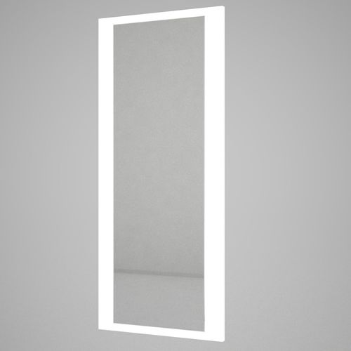 Eres - White White Decorative Chipboard Mirror slika 3