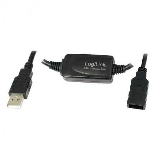 LogiLink USB 2.0 Active Repeater Cable 10m UA0143 slika 1