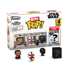 FUNKO BITTY POP: MANDALORIAN 4PK - MOFF GIDEON?