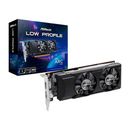 SVGA Intel Arc A380 Asrock LP 6GB GDDR6, A380 LP 6G/90-GA46ZZ-00UANF slika 1