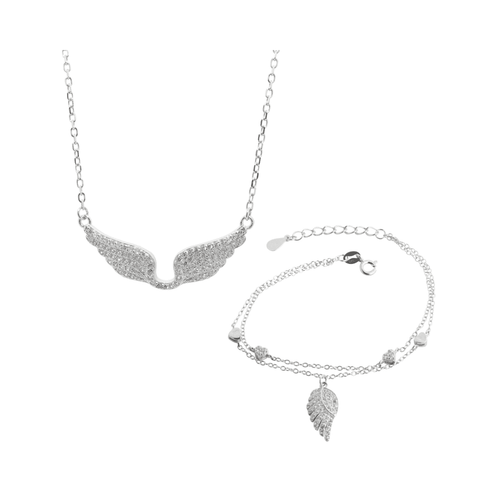 J&B Jewellery1002 Srebrni set slika 1