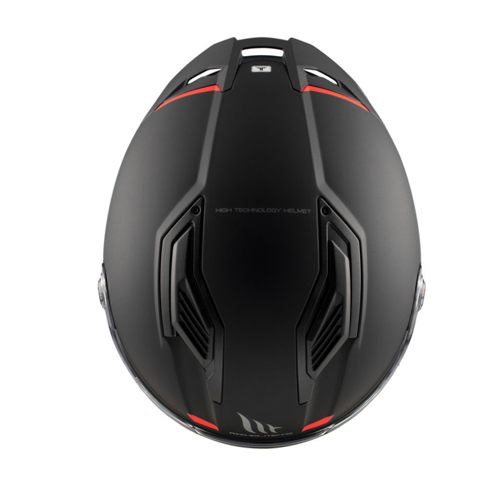 MT Helmets Stinger 2 Solid A1 Matt Black slika 7