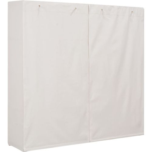 Ormar od tkanine bijeli 173 x 40 x 170 cm slika 30