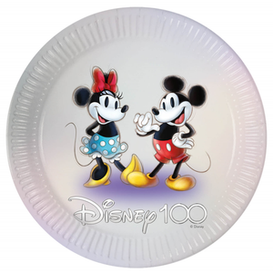 Papirni tanjiri Disney 100 Next Generation 23cm, 8 komada