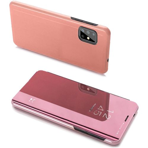 Clear View Case za Samsung Galaxy A20s pink slika 1