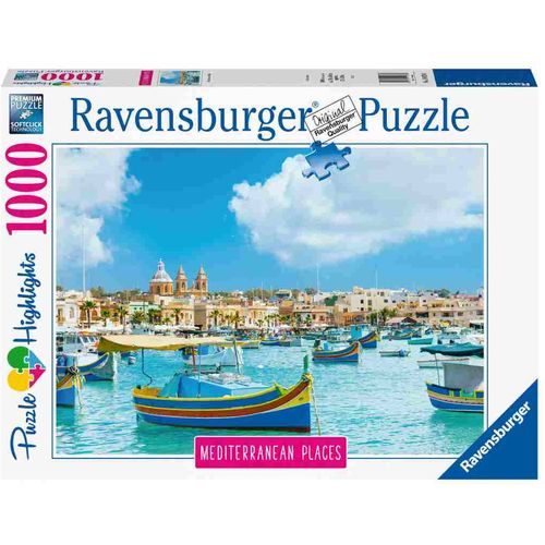 Ravensburger Puzzle Malta 1000kom slika 1