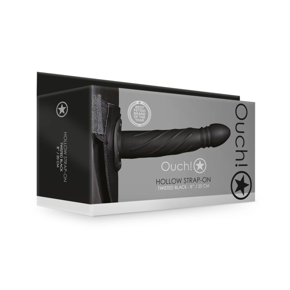 Joj! by Shots Twisted Hollow Strap-On - 8 / 20 cm slika 2
