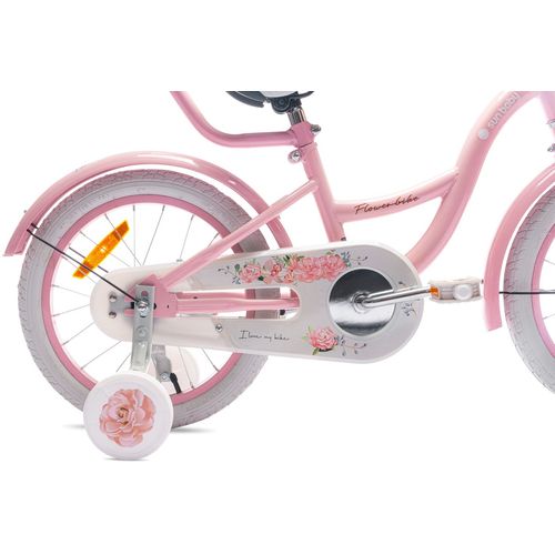 Dječji bicikl guralica Flower 16" rozi slika 6