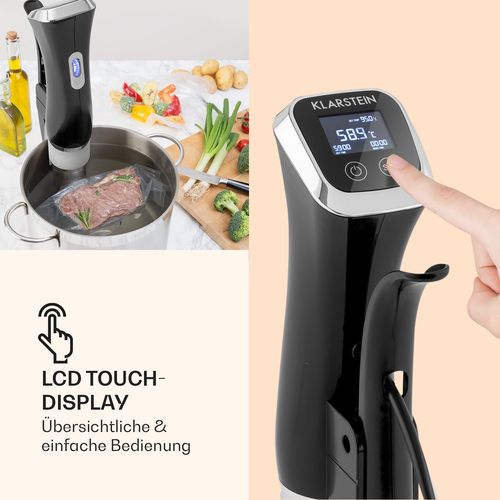 Klarstein Quickstick Sous Vide kuhalo, Crna slika 4