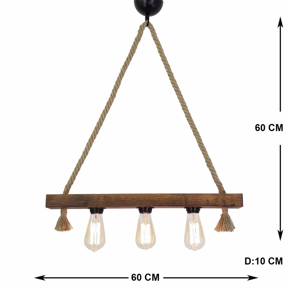 Kütük Halat 2 Walnut Luster slika 3