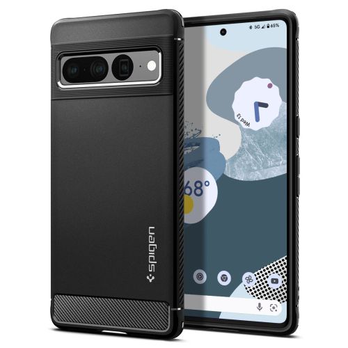 SPIGEN RUGGED ARMOR MASKA ZA GOOGLE PIXEL 7 PRO MAT CRNA slika 1