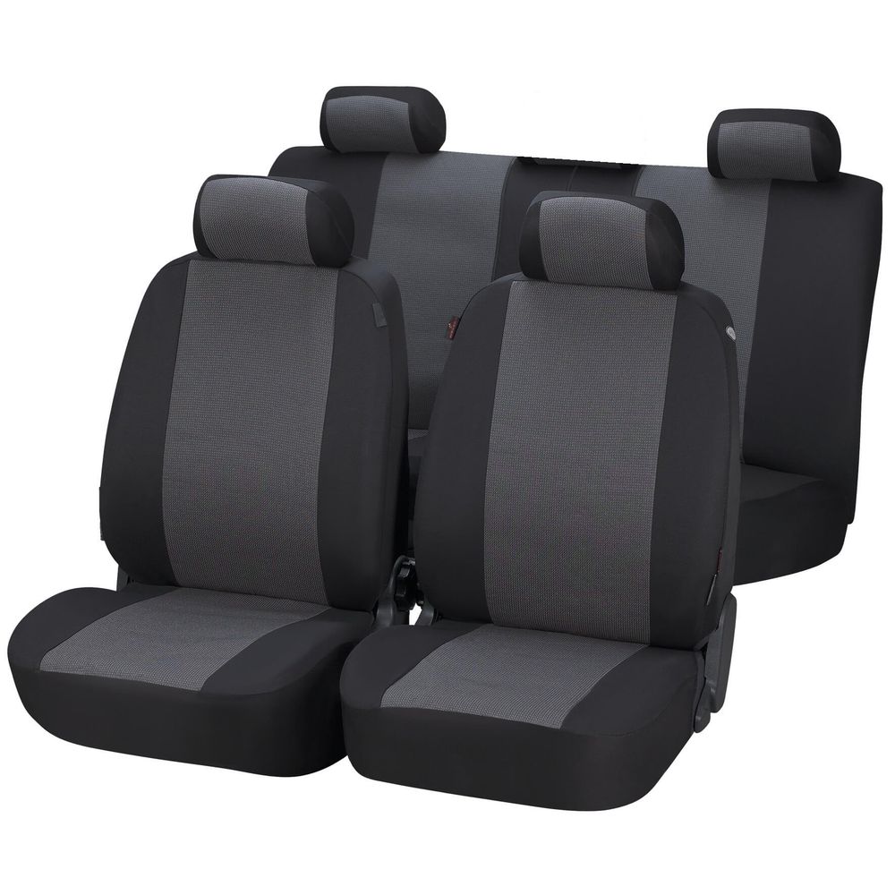Univerzalne velur auto presvlake maxi (bez zadnjeg naslona za ruku) slika 1