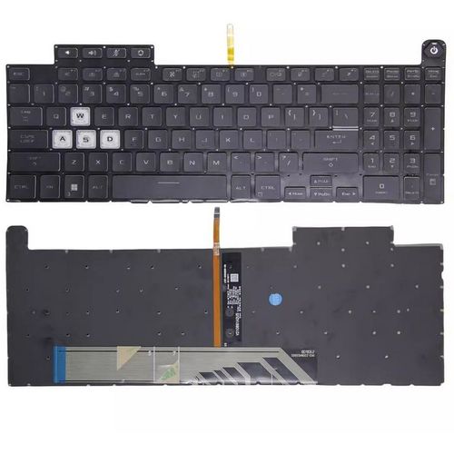 Tastatura za laptop Asus TUF Gaming A15 F15 FA507 FX507 mali enter sa pozadinskim osvetljenjem slika 1