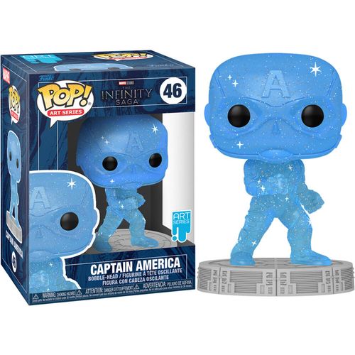 POP figure Marvel Infinity Saga Captain America Blue slika 1